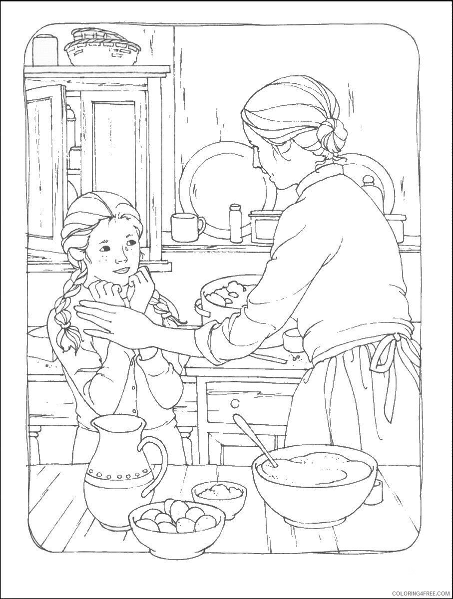 Anne of Green Gables Coloring Pages TV Film anne green gables 1 Printable 2020 00136 Coloring4free