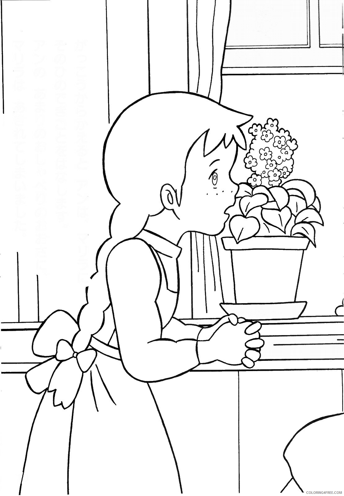 Anne of Green Gables Coloring Pages TV Film anne green gables 11 Printable 2020 00138 Coloring4free