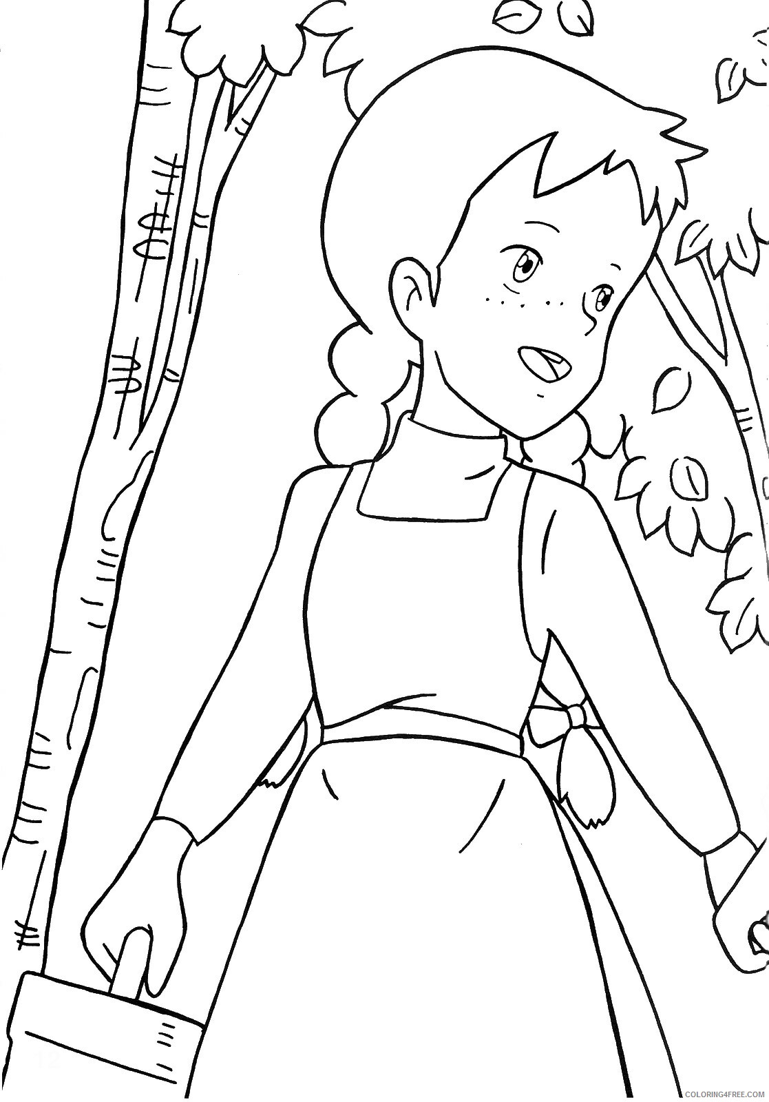 Anne of Green Gables Coloring Pages TV Film anne green gables 13 Printable 2020 00140 Coloring4free
