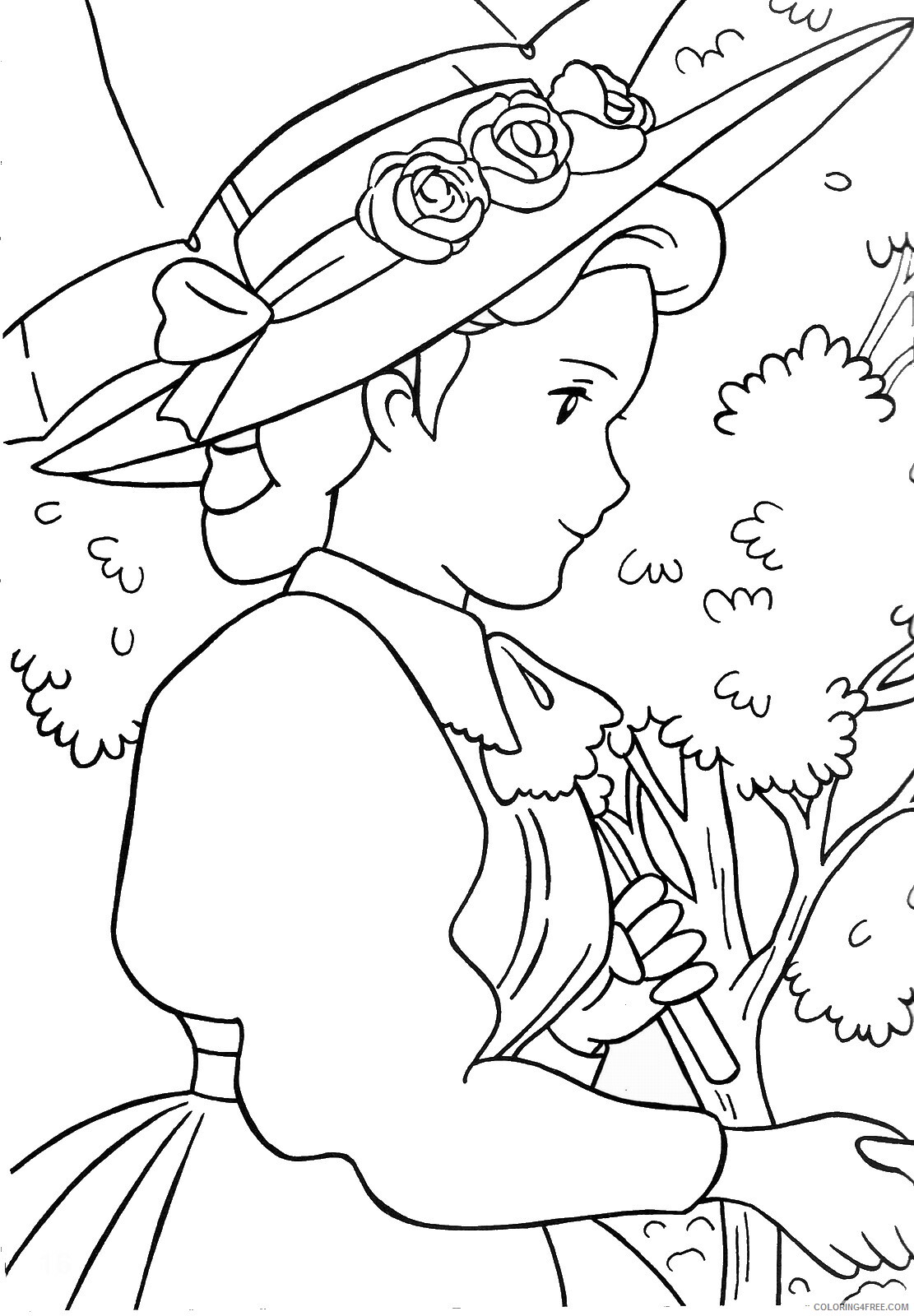 Anne of Green Gables Coloring Pages TV Film anne green gables 16 Printable 2020 00143 Coloring4free