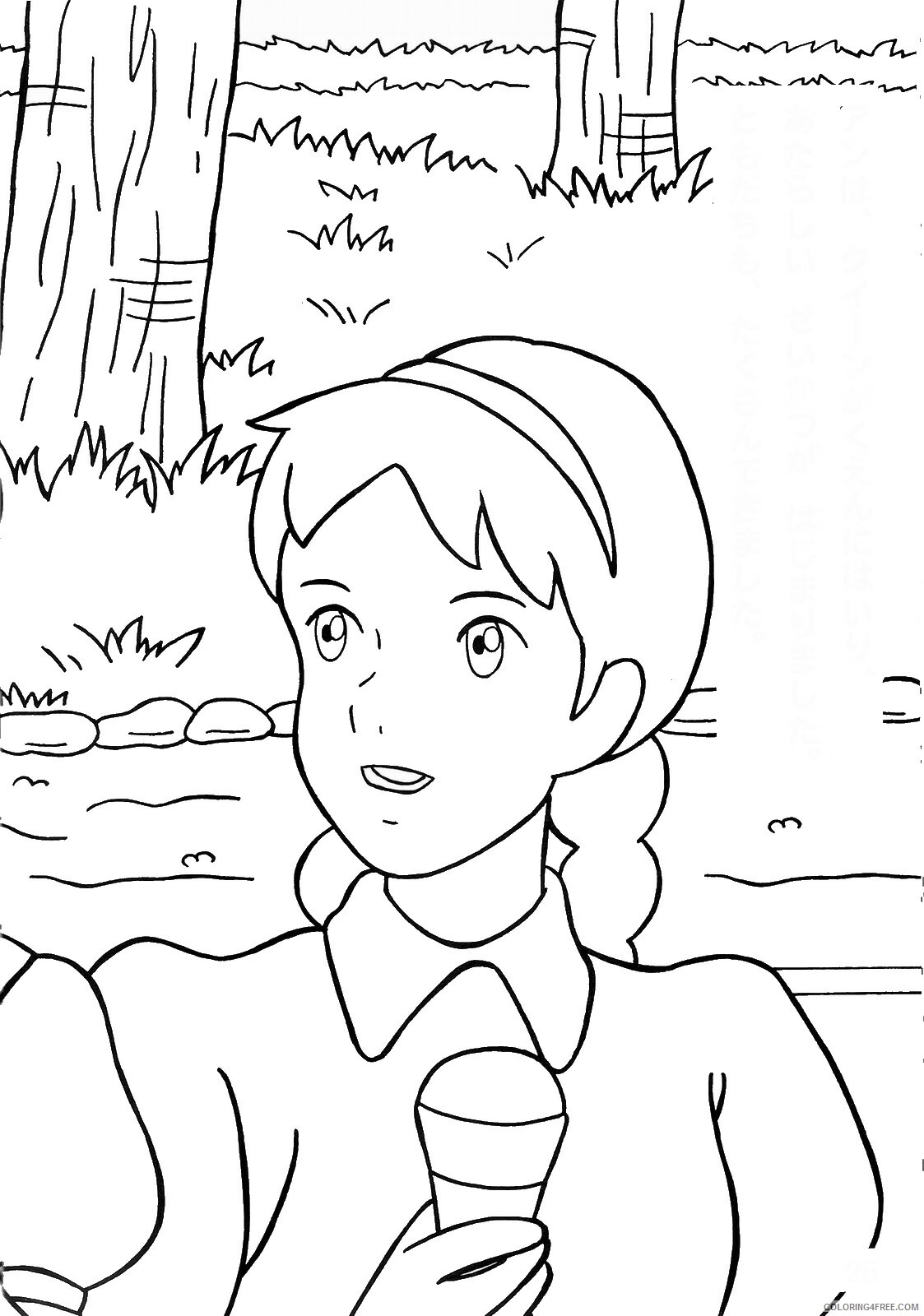 Anne of Green Gables Coloring Pages TV Film anne green gables 25 Printable 2020 00153 Coloring4free