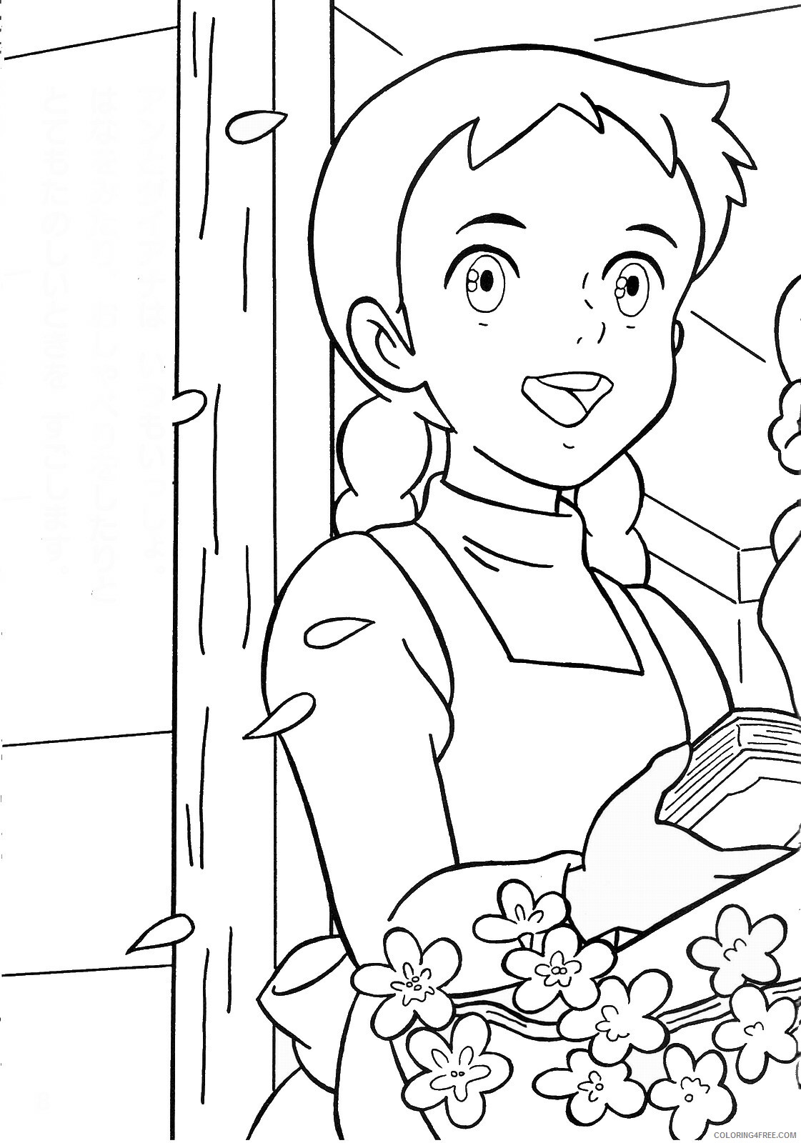 Anne of Green Gables Coloring Pages TV Film anne green gables 9 Printable 2020 00165 Coloring4free