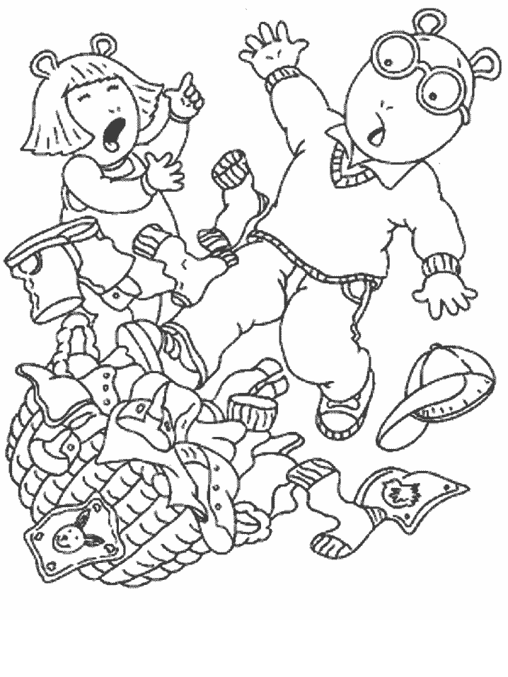 Arthur Coloring Pages TV Film 12 Printable 2020 00169 Coloring4free