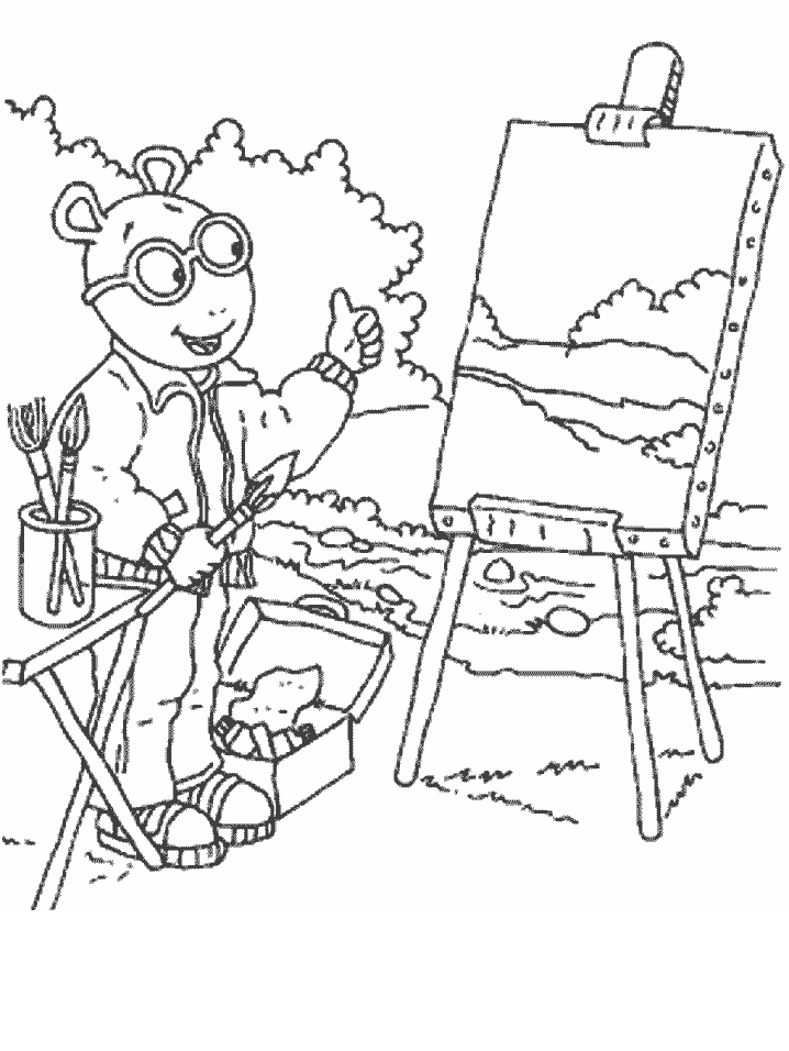 Arthur Coloring Pages TV Film 13 Printable 2020 00170 Coloring4free