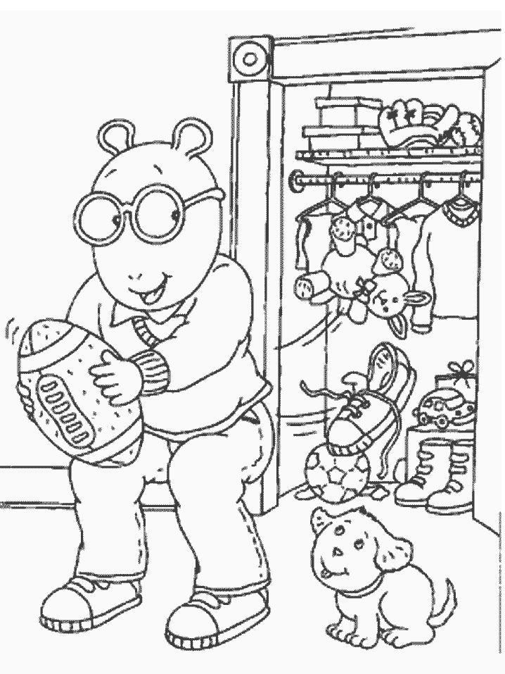 Arthur Coloring Pages TV Film 22 Printable 2020 00177 Coloring4free