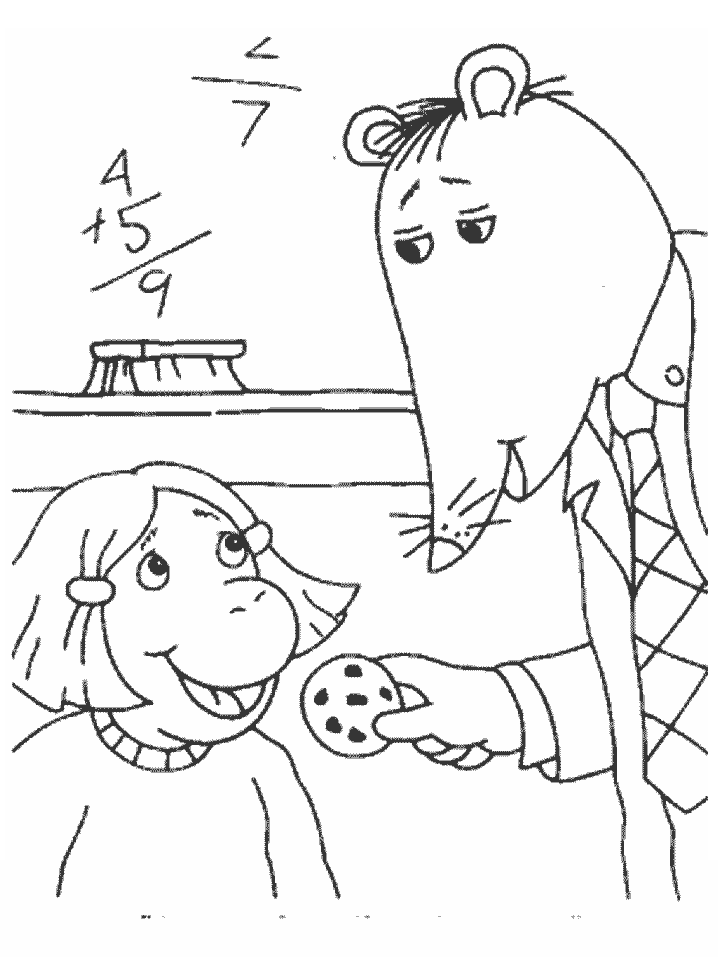 Arthur Coloring Pages TV Film 27 Printable 2020 00181 Coloring4free