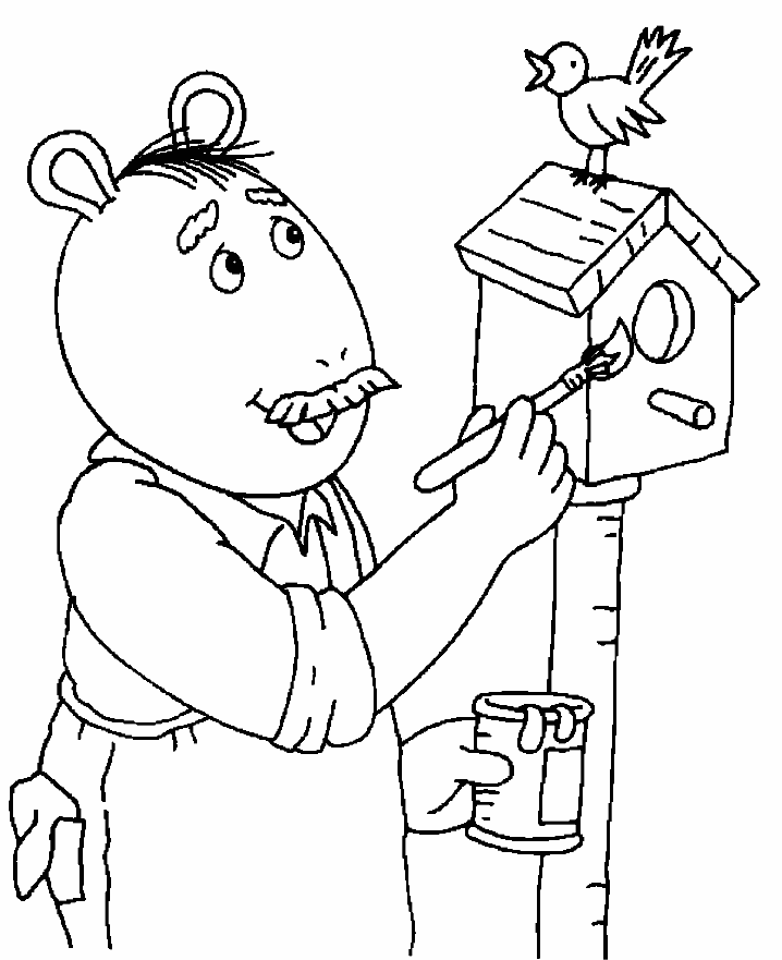 Arthur Coloring Pages TV Film 7 Printable 2020 00193 Coloring4free