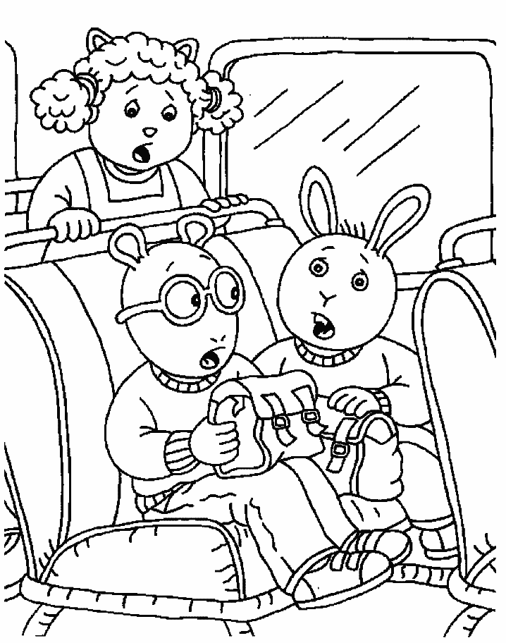 Arthur Coloring Pages TV Film 9 Printable 2020 00195 Coloring4free