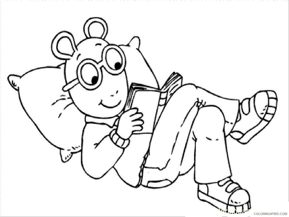 Arthur Coloring Pages TV Film Arthur 13 Printable 2020 00216 Coloring4free