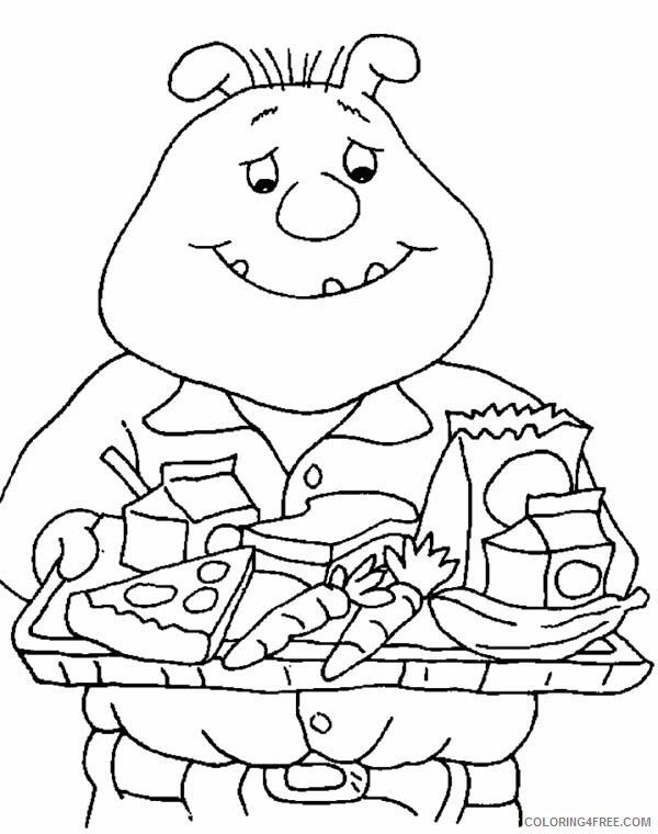 Arthur Coloring Pages TV Film Binky Barnes Eat a Lot of Food in Arthur Printable 2020 00236 Coloring4free