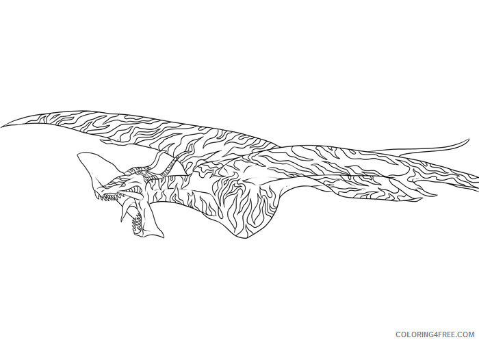 Avatar Coloring Pages TV Film Leonopteryx Avatar Printable 2020 00256 Coloring4free