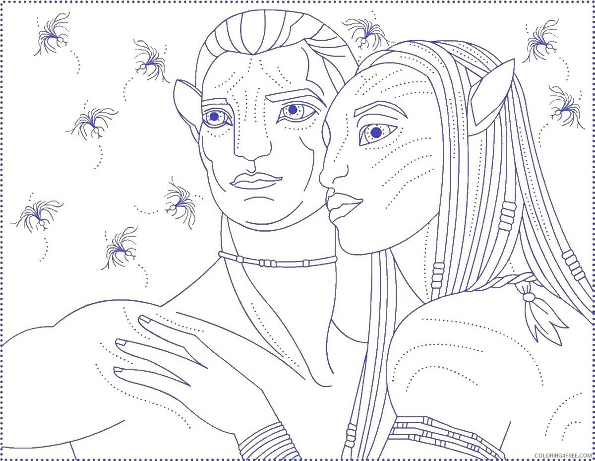 Avatar Coloring Pages TV Film avatar_cl151 Printable 2020 00247 Coloring4free