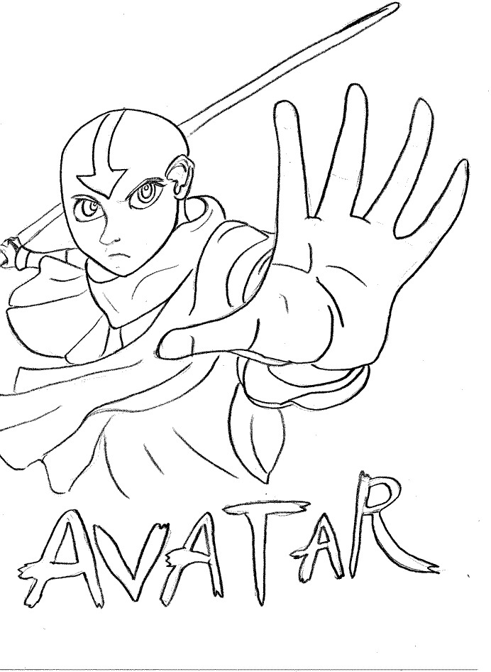 Avatar the Last Airbender Coloring Pages TV Film avatar lvMhV Printable 2020 00315 Coloring4free
