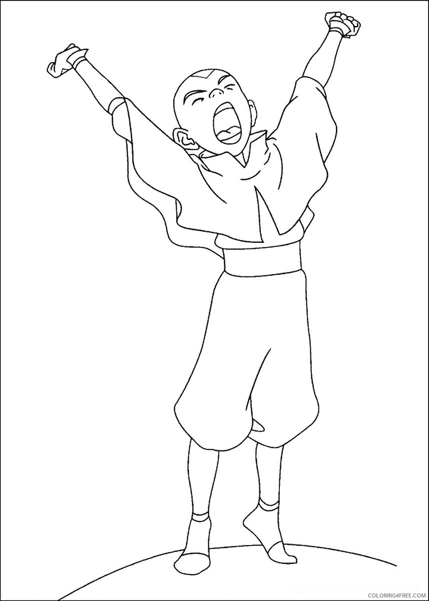 Avatar the Last Airbender Coloring Pages TV Film avatar_cl108 Printable 2020 00266 Coloring4free
