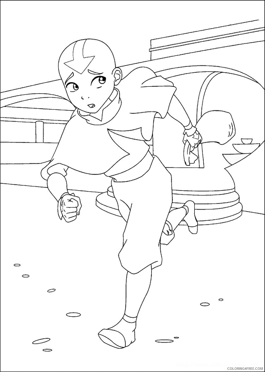 Avatar the Last Airbender Coloring Pages TV Film avatar_cl110 Printable 2020 00268 Coloring4free