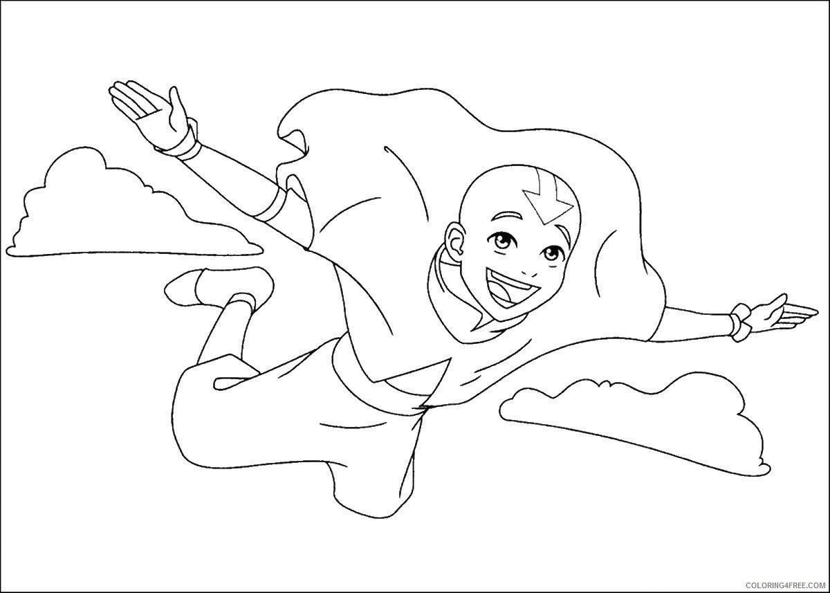 Avatar the Last Airbender Coloring Pages TV Film avatar_cl111 Printable 2020 00269 Coloring4free