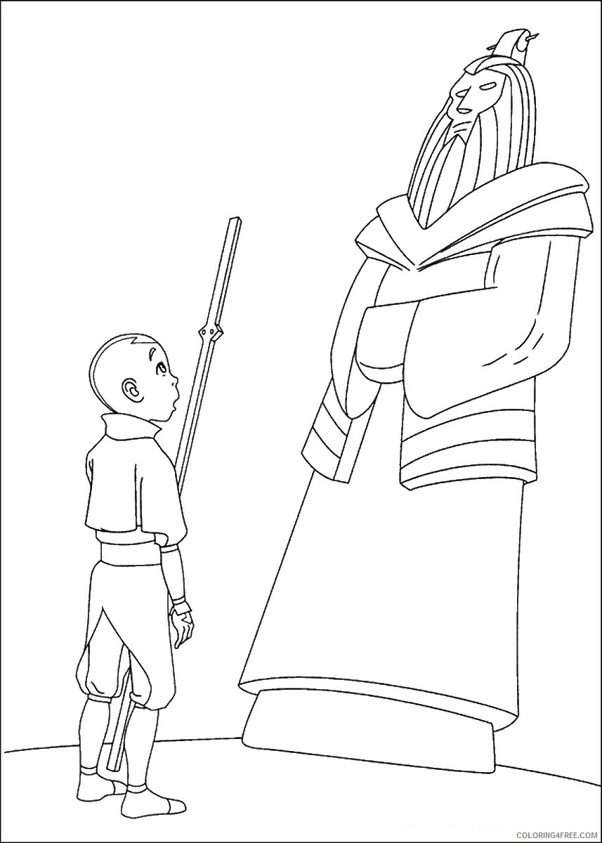 Avatar the Last Airbender Coloring Pages TV Film avatar_cl112 Printable 2020 00270 Coloring4free