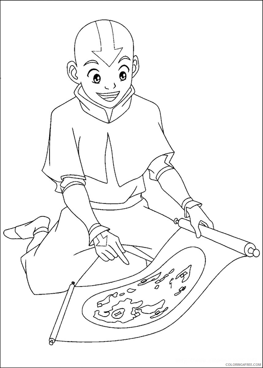 Avatar the Last Airbender Coloring Pages TV Film avatar_cl116 Printable 2020 00274 Coloring4free