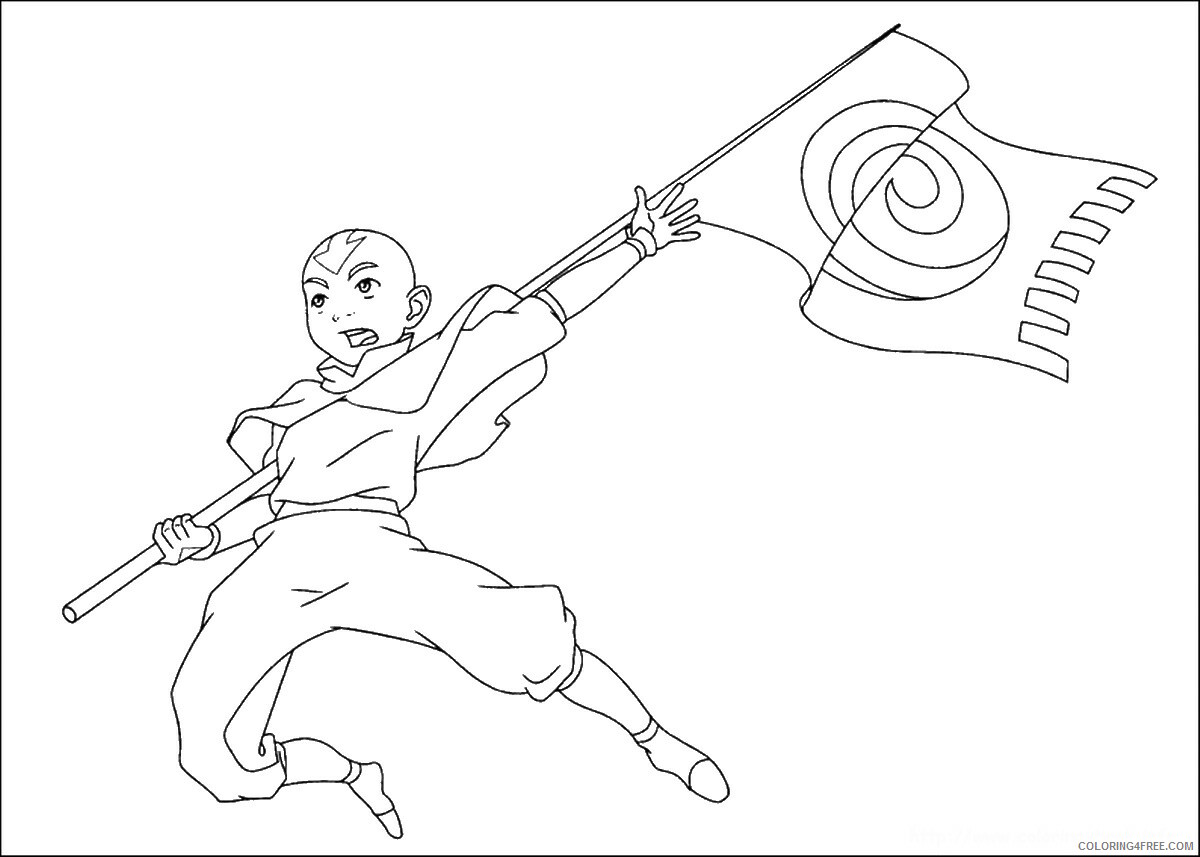 Avatar the Last Airbender Coloring Pages TV Film avatar_cl118 Printable 2020 00276 Coloring4free