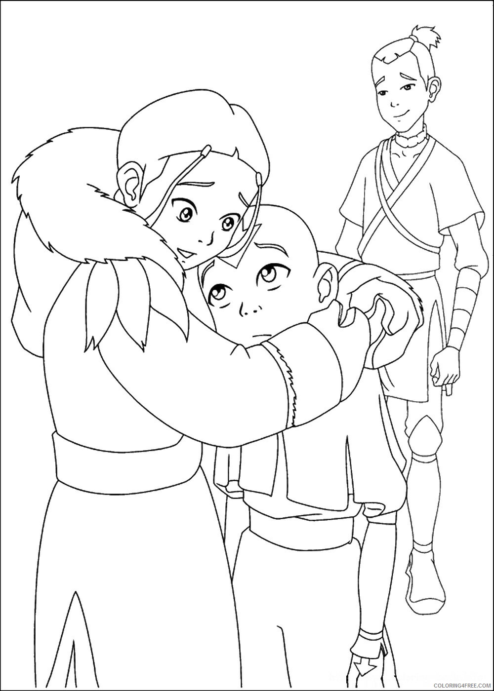 Avatar the Last Airbender Coloring Pages TV Film avatar_cl119 Printable 2020 00277 Coloring4free