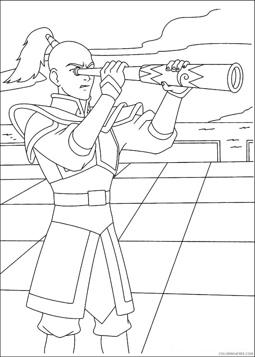 Avatar the Last Airbender Coloring Pages TV Film avatar_cl123 Printable 2020 00281 Coloring4free