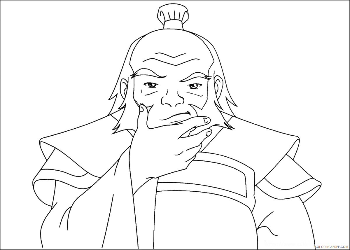 Avatar the Last Airbender Coloring Pages TV Film avatar_cl132 Printable 2020 00290 Coloring4free