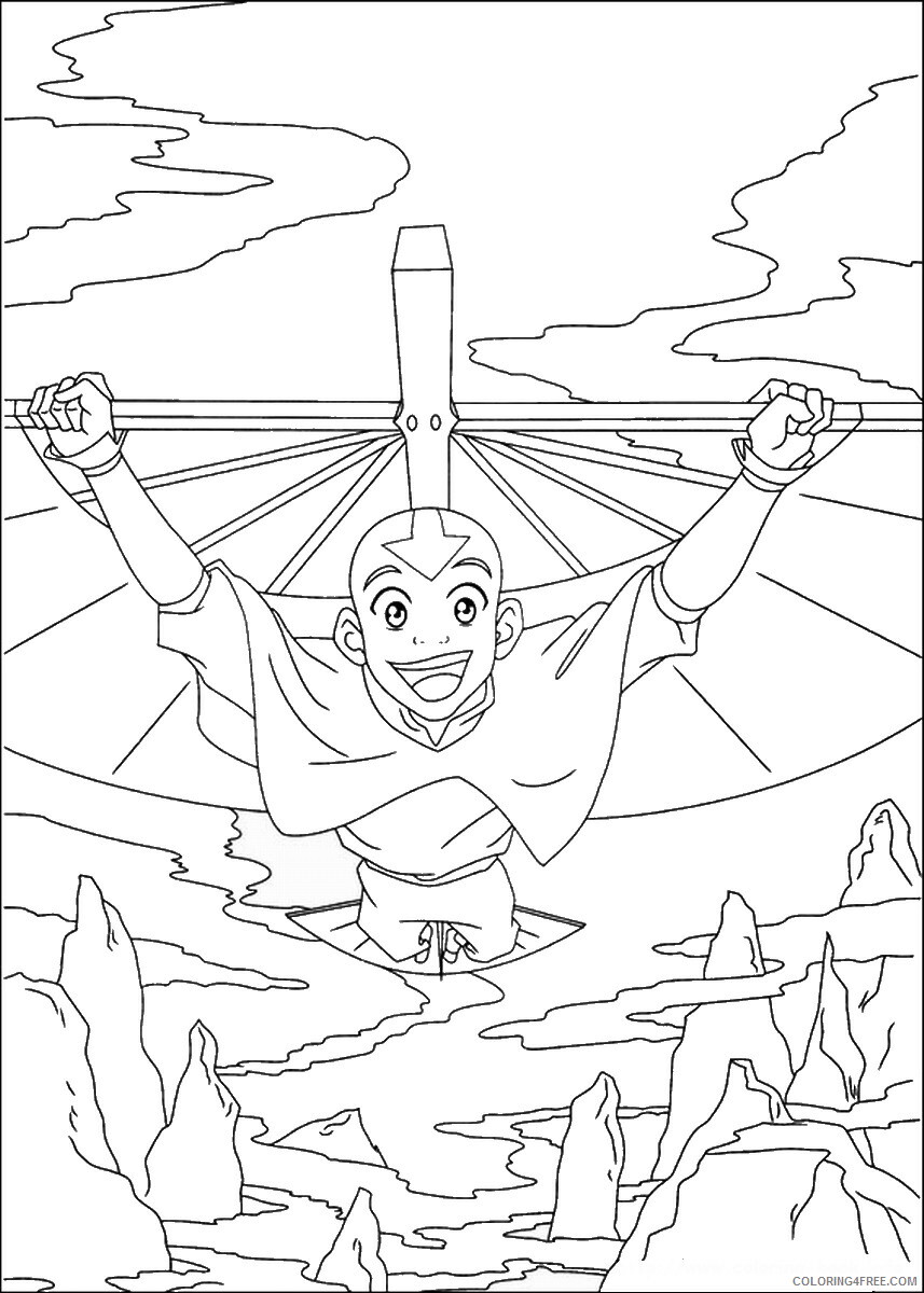Avatar the Last Airbender Coloring Pages TV Film avatar_cl134 Printable 2020 00292 Coloring4free