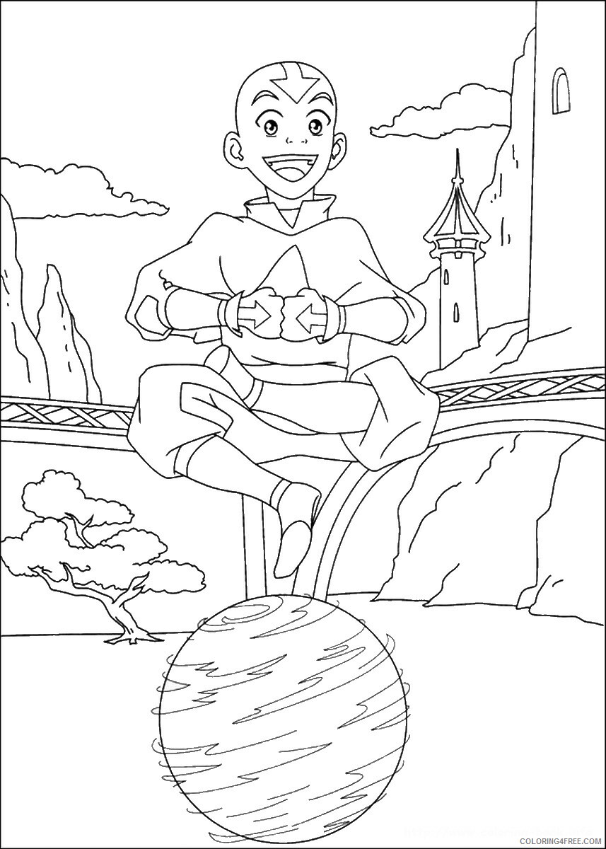 Avatar the Last Airbender Coloring Pages TV Film avatar_cl136 Printable 2020 00294 Coloring4free