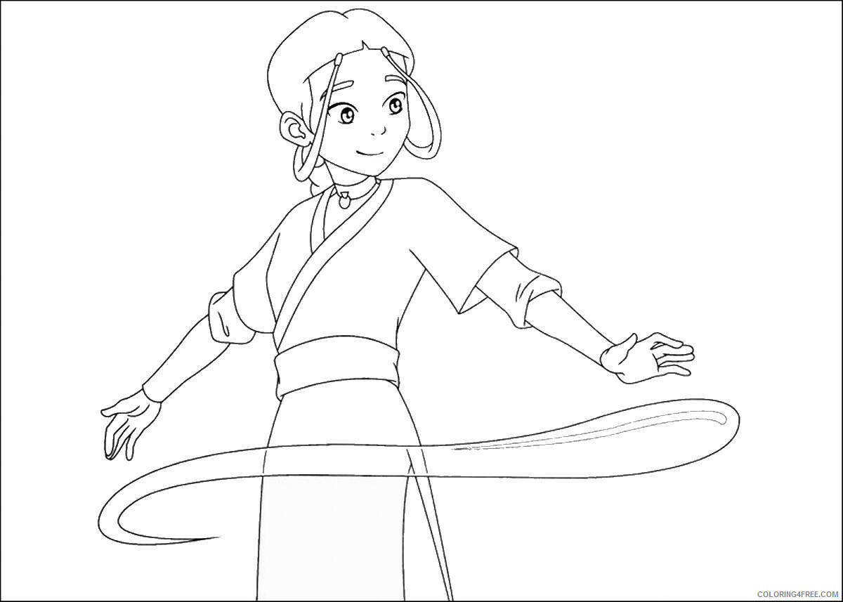 Avatar the Last Airbender Coloring Pages TV Film avatar_cl139 Printable 2020 00297 Coloring4free