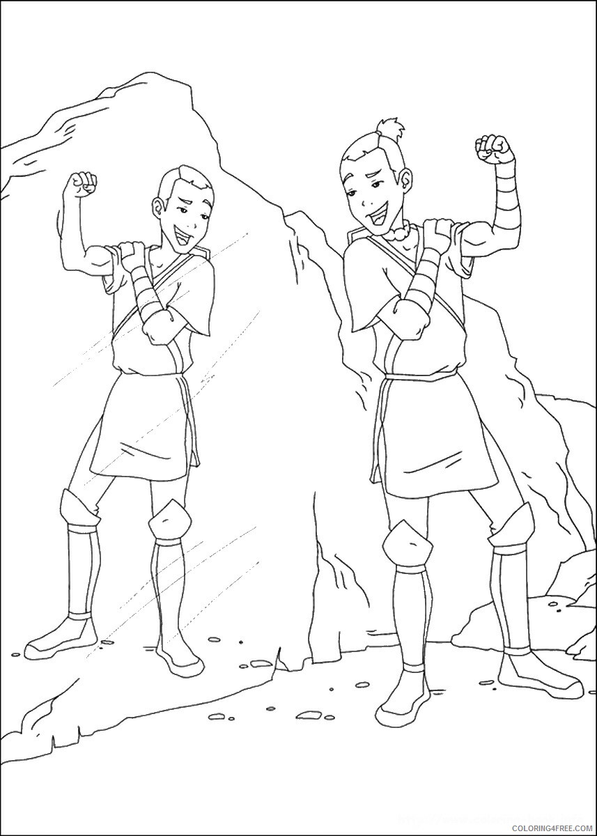 Avatar the Last Airbender Coloring Pages TV Film avatar_cl147 Printable 2020 00305 Coloring4free