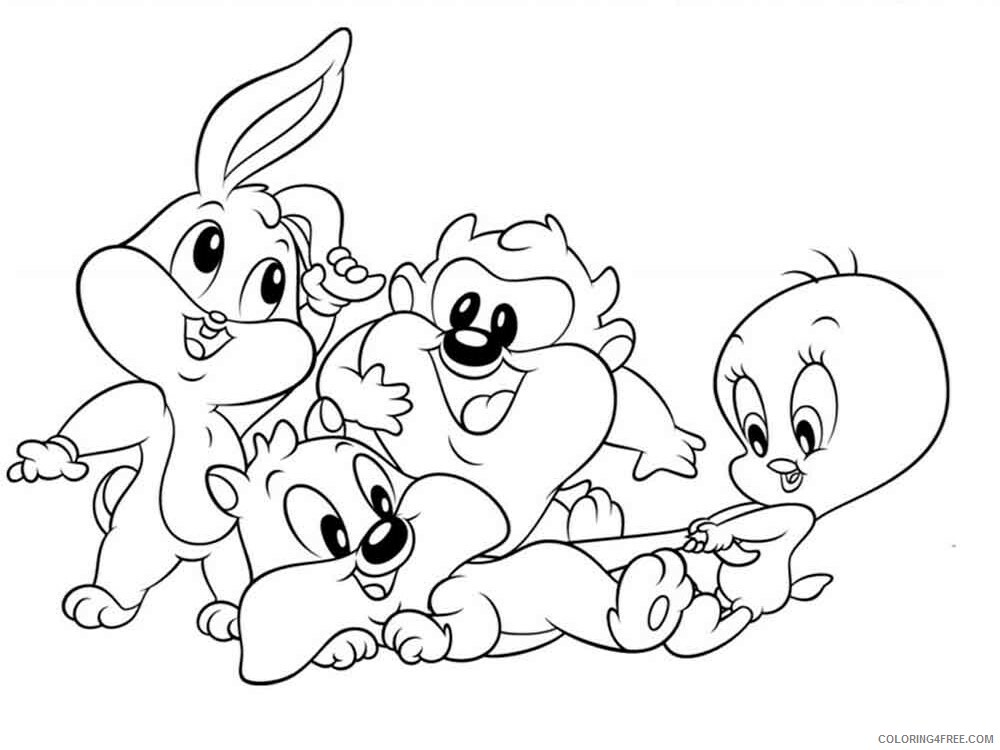 Baby Looney Tunes Coloring Pages TV Film Baby Looney Tunes 1 Printable 2020 00408 Coloring4free