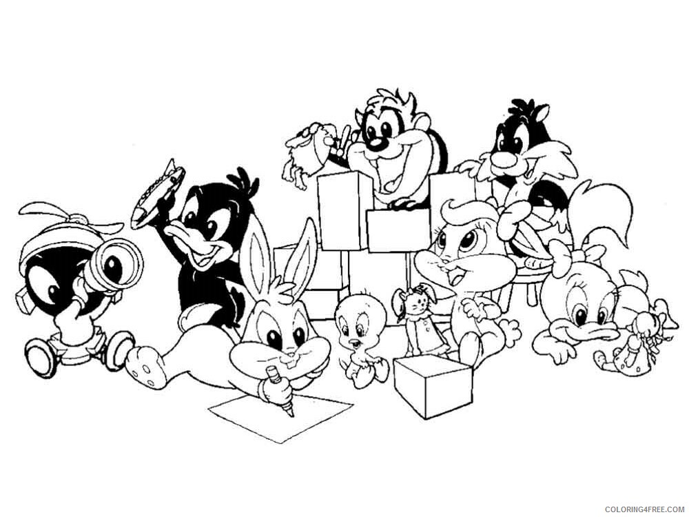 Baby Looney Tunes Coloring Pages TV Film Baby Looney Tunes 2 Printable 2020 00425 Coloring4free
