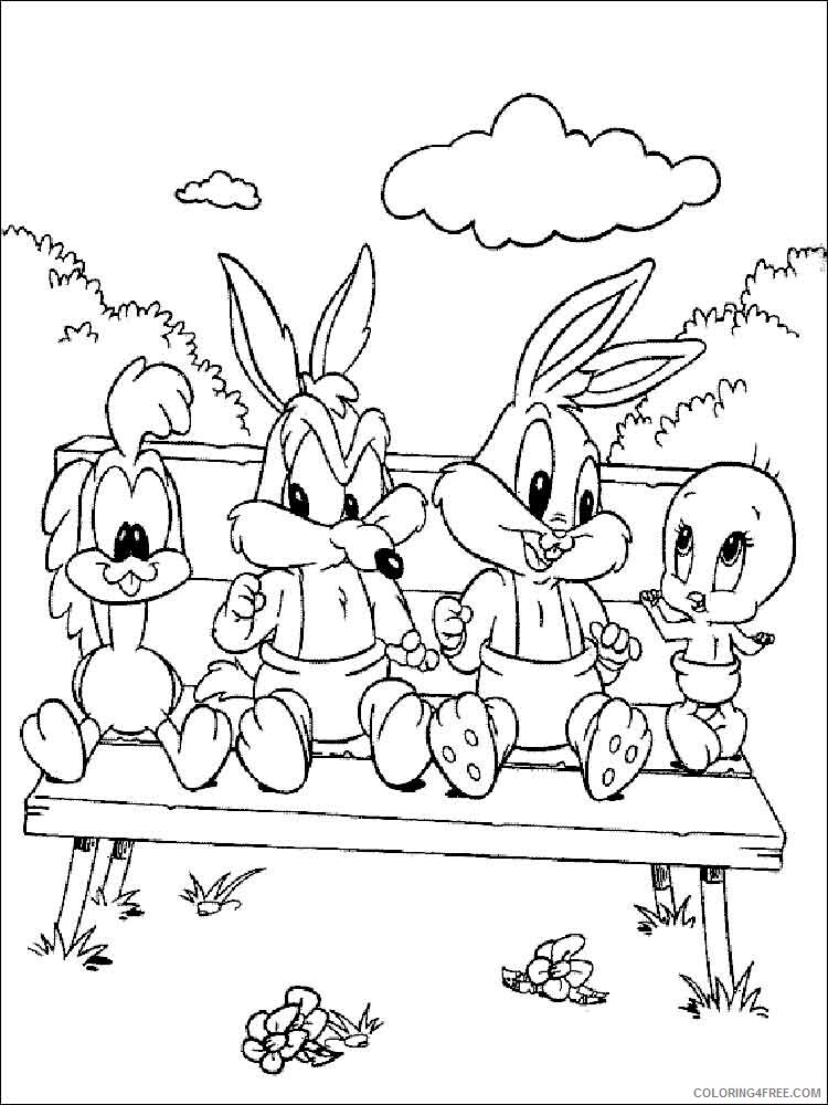Baby Looney Tunes Coloring Pages TV Film Baby Looney Tunes 3 Printable 2020 00446 Coloring4free
