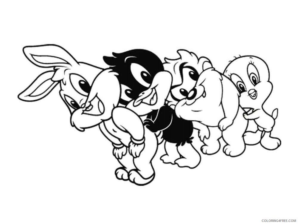 Baby Looney Tunes Coloring Pages TV Film Baby Looney Tunes 35 Printable 2020 00455 Coloring4free