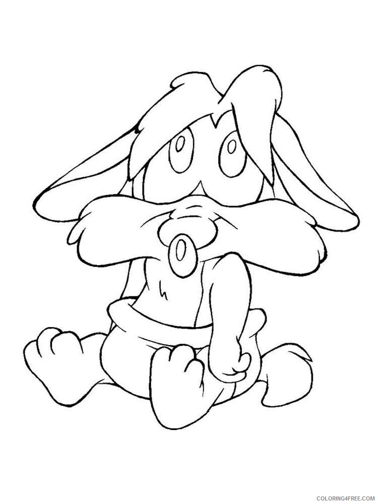Baby Looney Tunes Coloring Pages TV Film Baby Looney Tunes 4 Printable 2020 00460 Coloring4free