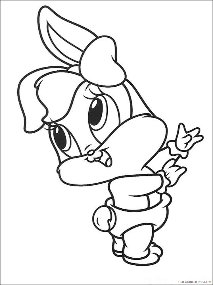 Baby Looney Tunes Coloring Pages TV Film Baby Looney Tunes 5 Printable 2020 00471 Coloring4free