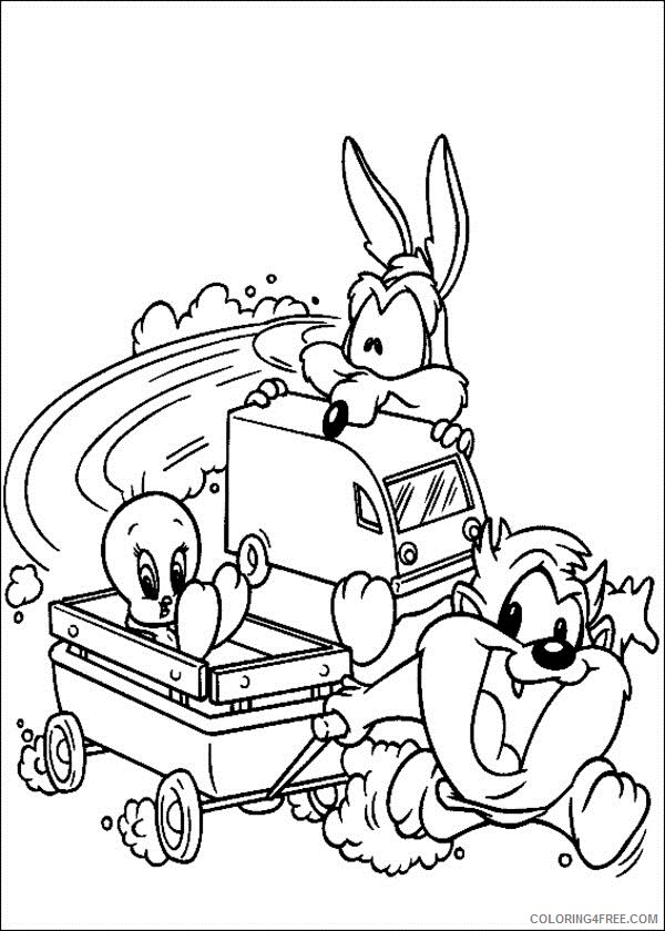 Baby Looney Tunes Coloring Pages TV Film Pictures Printable 2020 00484 Coloring4free