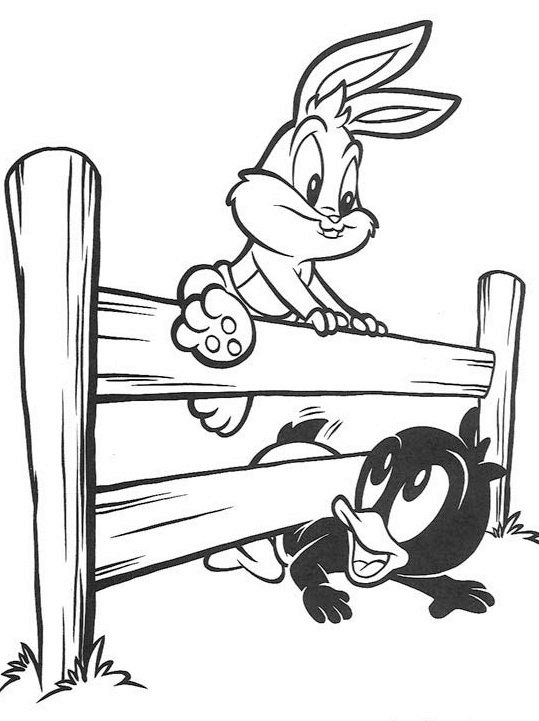 Baby Looney Tunes Coloring Pages TV Film baby looney tunes 0 Printable 2020 00406 Coloring4free