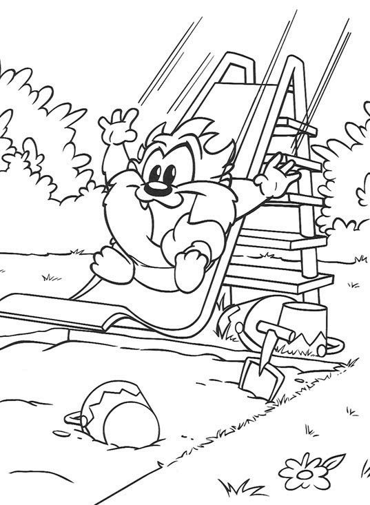Baby Looney Tunes Coloring Pages TV Film baby looney tunes 28 Printable 2020 00441 Coloring4free