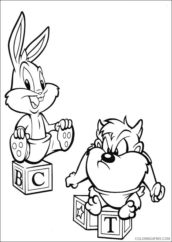Baby Looney Tunes Coloring Pages TV Film baby looney tunes 30 2 Printable 2020 00447 Coloring4free