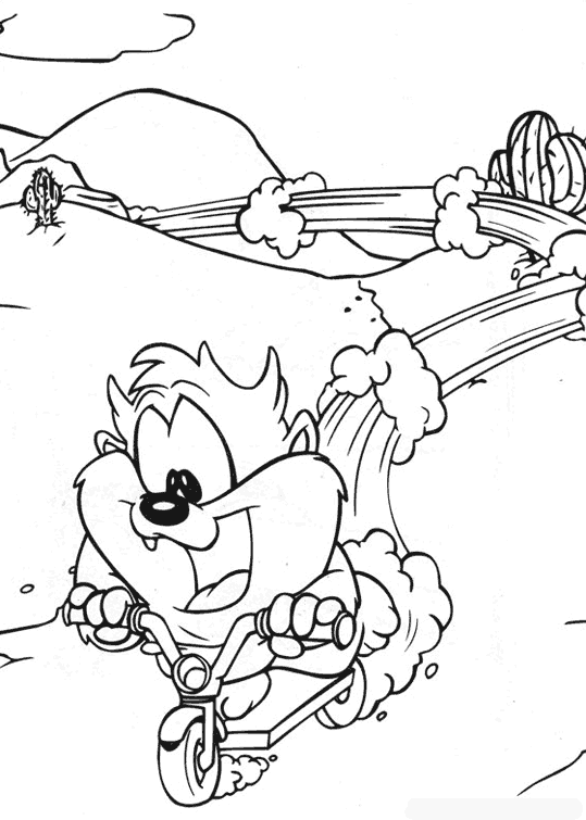 Baby Looney Tunes Coloring Pages TV Film baby looney tunes 38 Printable 2020 00458 Coloring4free