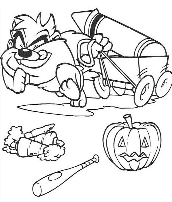 Baby Looney Tunes Coloring Pages TV Film baby looney tunes 48 Printable 2020 00469 Coloring4free