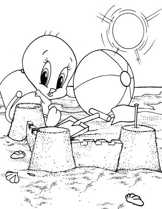 Baby Looney Tunes Coloring Pages TV Film baby looney tunes 5 Printable 2020 00470 Coloring4free