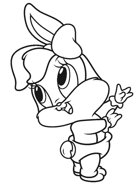 Baby Looney Tunes Coloring Pages TV Film baby looney tunes 52 Printable 2020 00474 Coloring4free