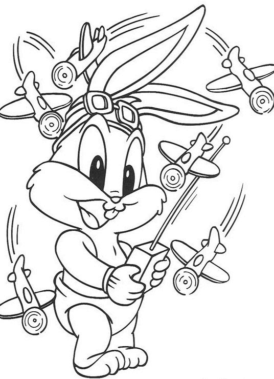 Baby Looney Tunes Coloring Pages TV Film baby looney tunes 53 Printable 2020 00475 Coloring4free