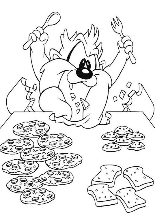 Baby Looney Tunes Coloring Pages TV Film baby looney tunes 7 Printable 2020 00478 Coloring4free