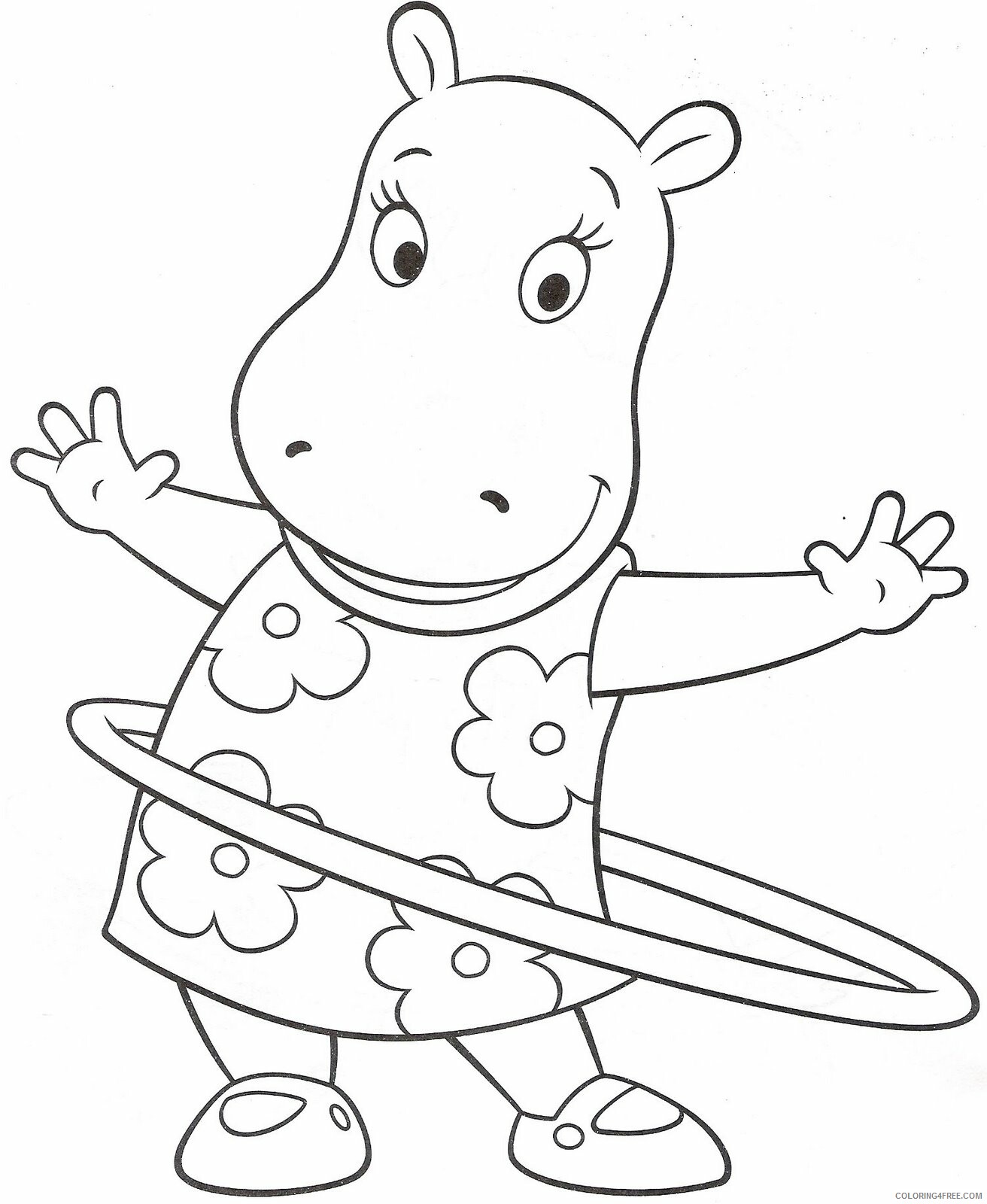 Backyardigans Coloring Pages TV Film Backyardigan Pictures Printable 2020 00495 Coloring4free