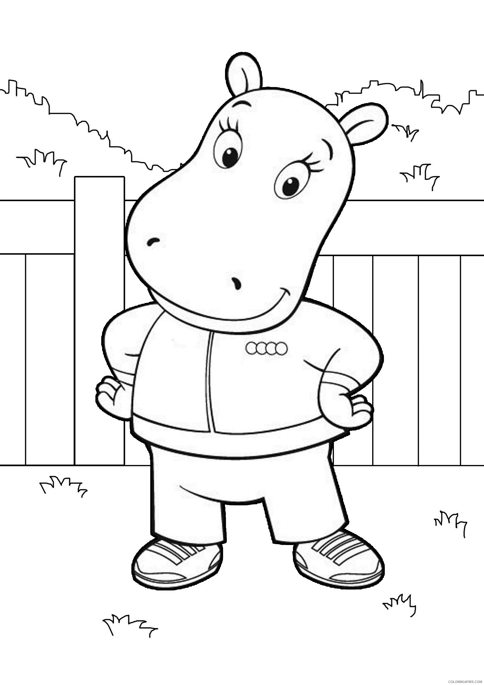 Backyardigans Coloring Pages TV Film Backyardigans Images Printable 2020 00527 Coloring4free