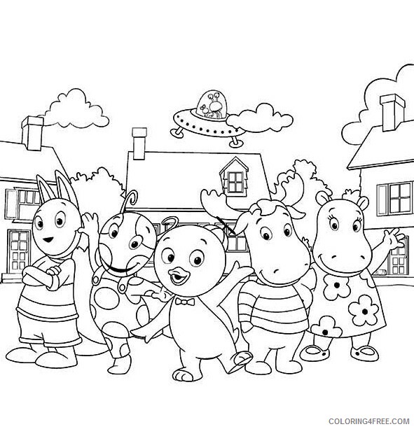 Backyardigans Coloring Pages TV Film Backyardigans Pictures Printable 2020 00538 Coloring4free