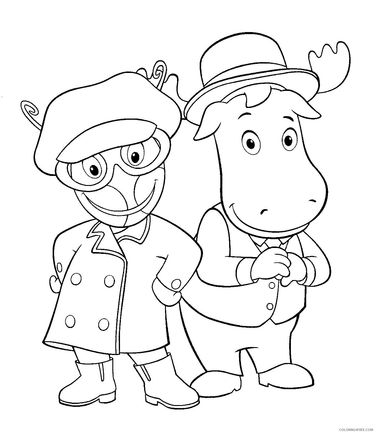 Backyardigans Coloring Pages TV Film Printable Backyardigan Printable 2020 00550 Coloring4free